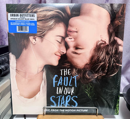 The Fault in Our Stars – UO Exclusive Blue Star Vinyl 2LP Soundtrack — front view