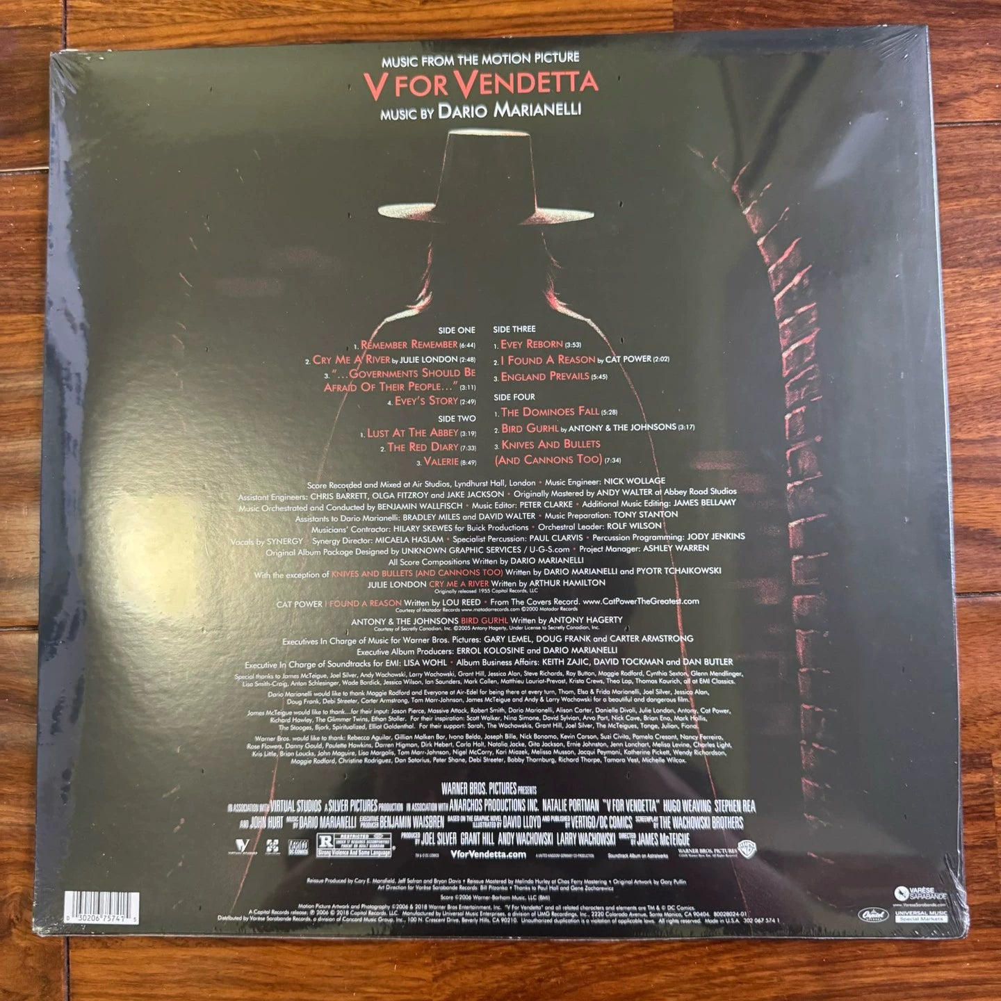 V for Vendetta – Original Motion Picture Soundtrack – Vinyl (2LP)