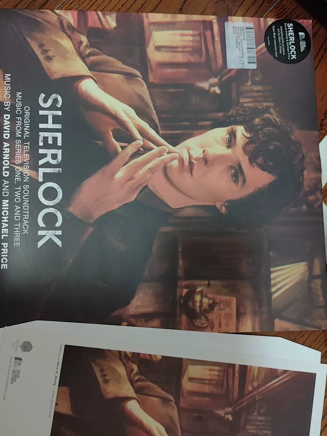 Sherlock Original Soundtrack Limited Blue Vinyl LP