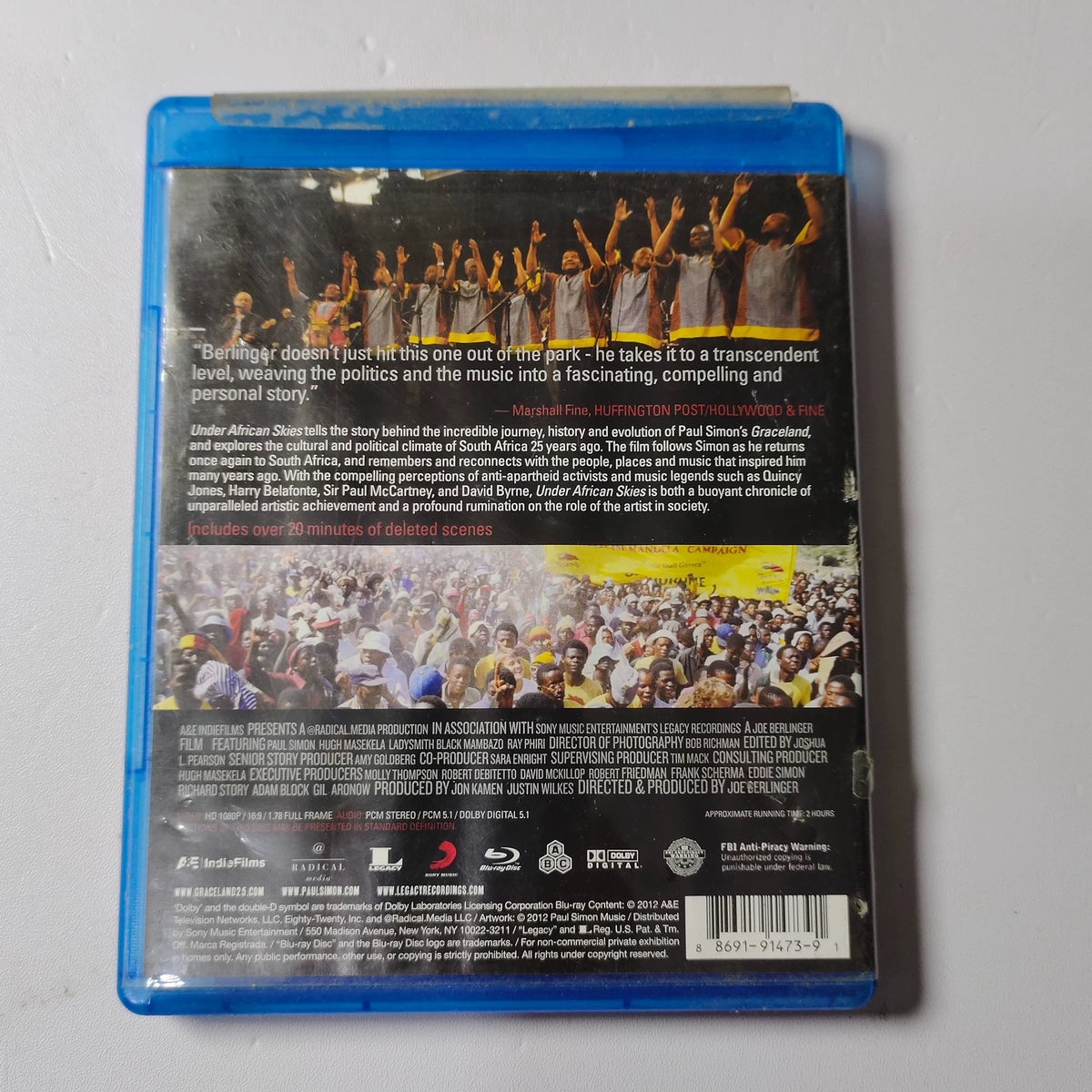 Paul Simon – Under African Skies, US Edition (Blu-ray) 2