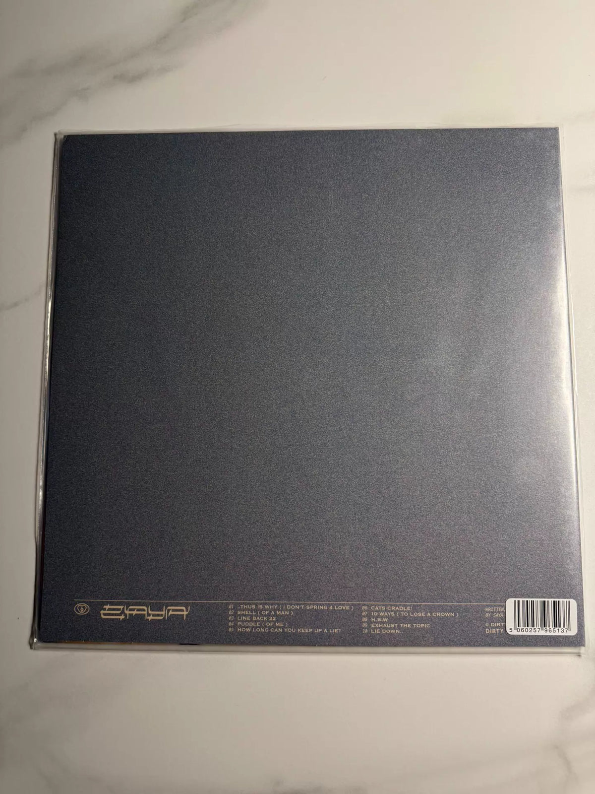 Saya Gray – SAYA Rough Trade Exclusive Clear Vinyl LP — product detail 2