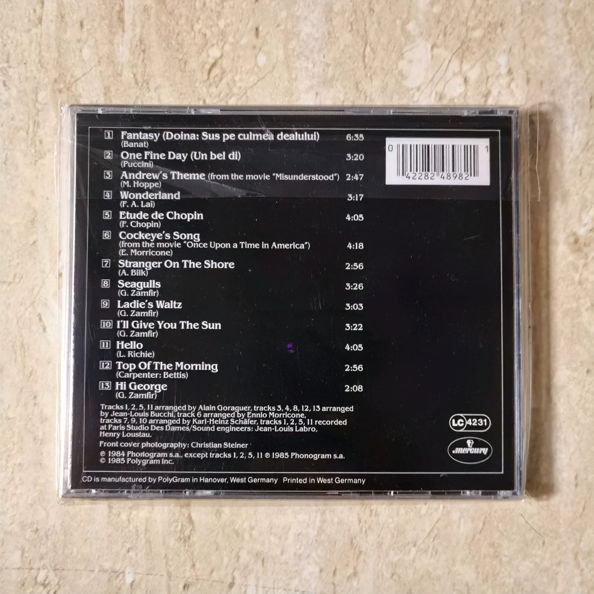Zamfir – Fantasy – West German CD