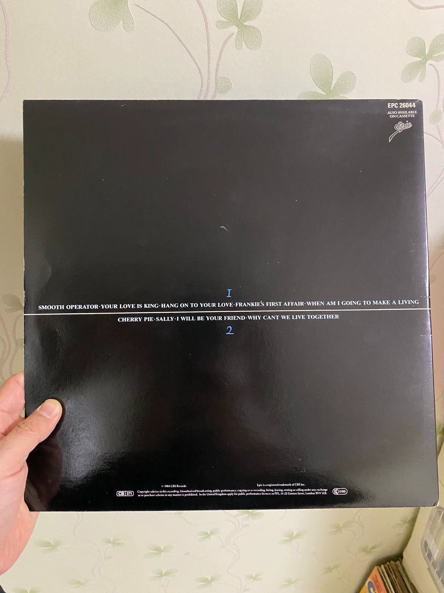 Sade – Diamond Life – 1984 UK First Press Vinyl (LP)
