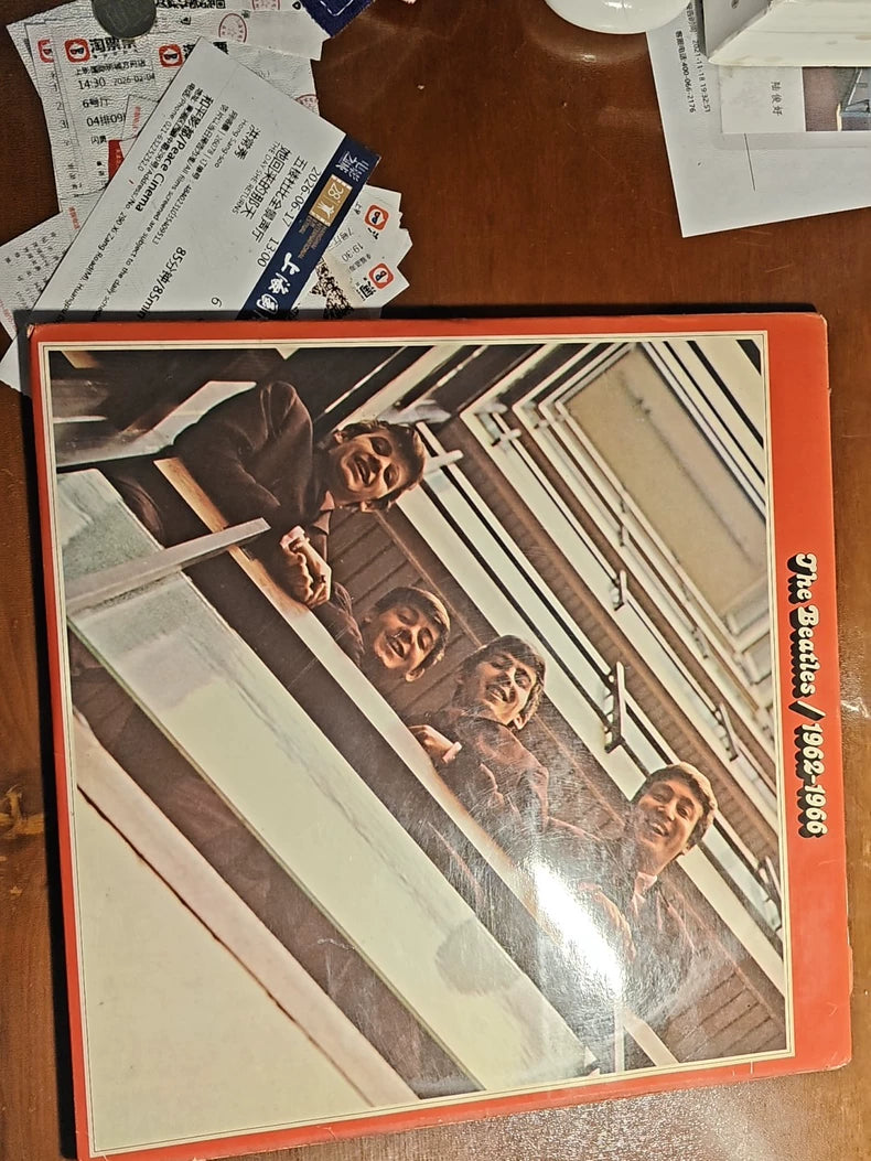 The Beatles – 1962–1966 (The Red Album) – 1973 Vinyl 2LP – actual product photo 1