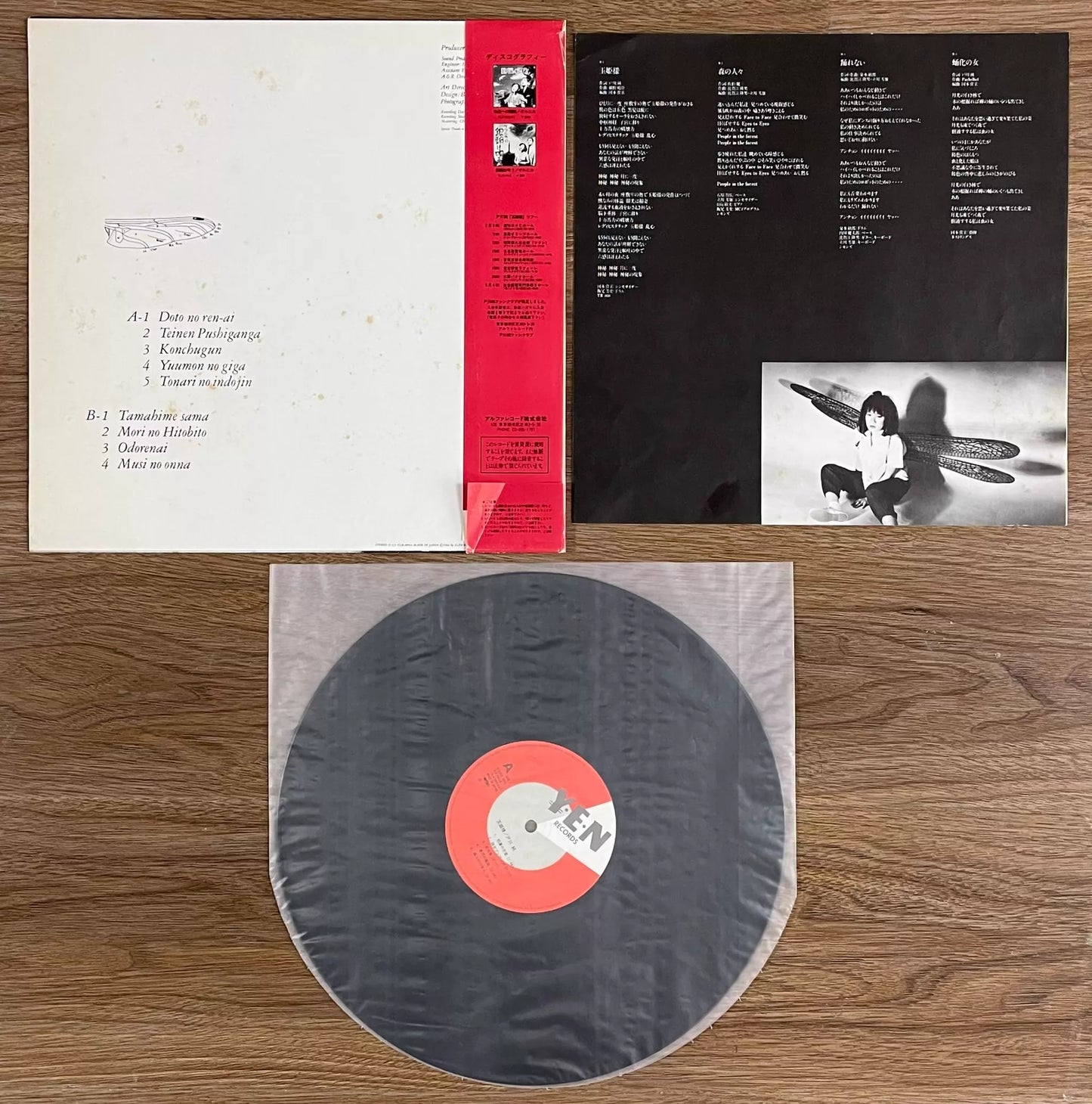 戶川純 – Tamahime-sama 1984 Japanese First-Press Vinyl LP — product detail 2