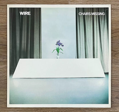 Wire – Chairs Missing 1978 UK First-Press Vinyl LP — front view