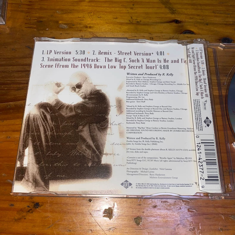 R. Kelly – I Can't Sleep Baby (If I) – US CD Single