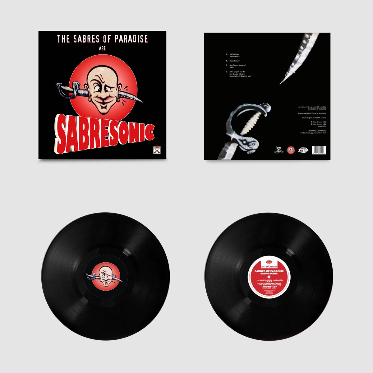The Sabres of Paradise – Sabresonic, 2025 Reissue (2LP) – source photo 5