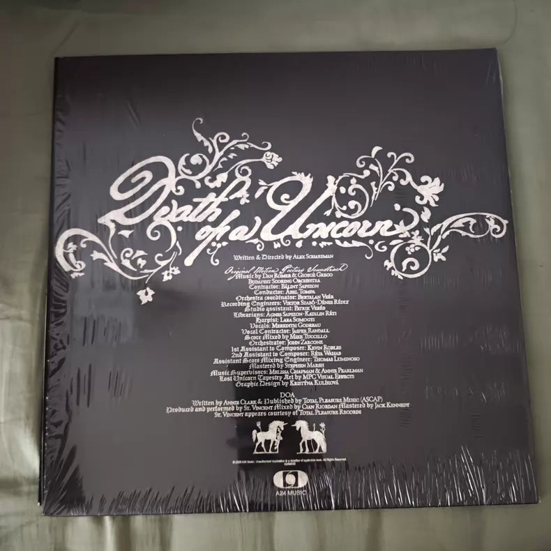 Death Of A Unicorn – A24 Soundtrack – Clear Purple Vinyl LP