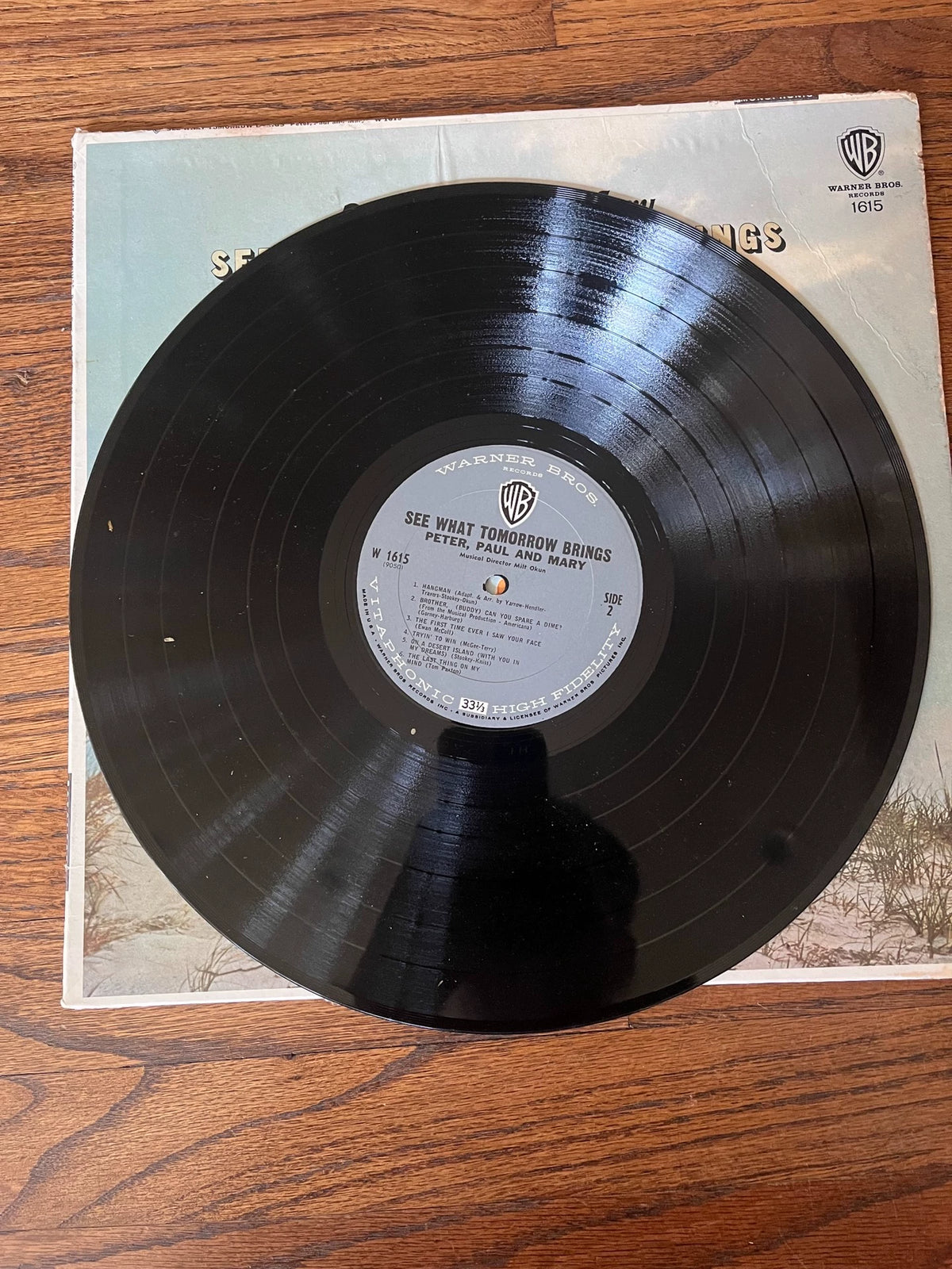 Peter, Paul and Mary – See What Tomorrow Brings (LP) – source photo 3