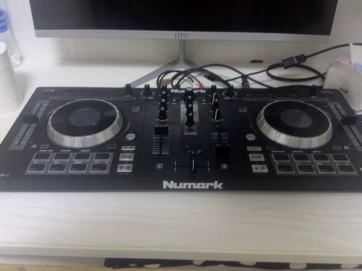 Numark Mixtrack Platinum DJ Controller – Used – actual item photograph 2