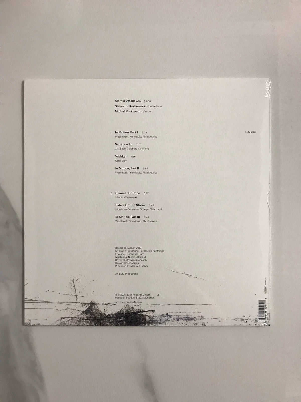 Marcin Wasilewski Trio — En attendant — product detail 2