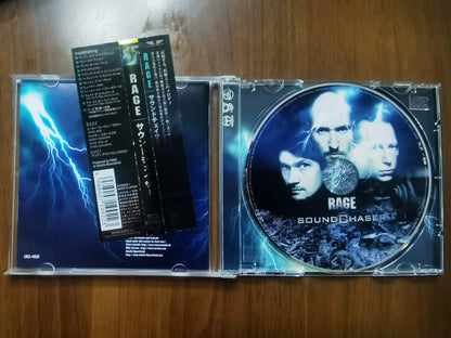 Rage – Soundchaser – Japanese CD with OBI – actual item photograph 4