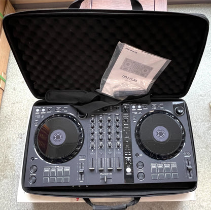 Pioneer DJ DDJ-FLX6 – Boxed Controller with TOWERWAY Case – actual item photograph 5