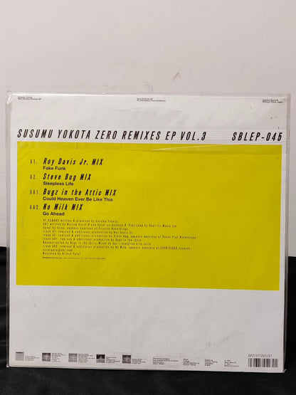 Susumu Yokota – Zero Remixes EP Vol. 3 EP (12") – photograph 2