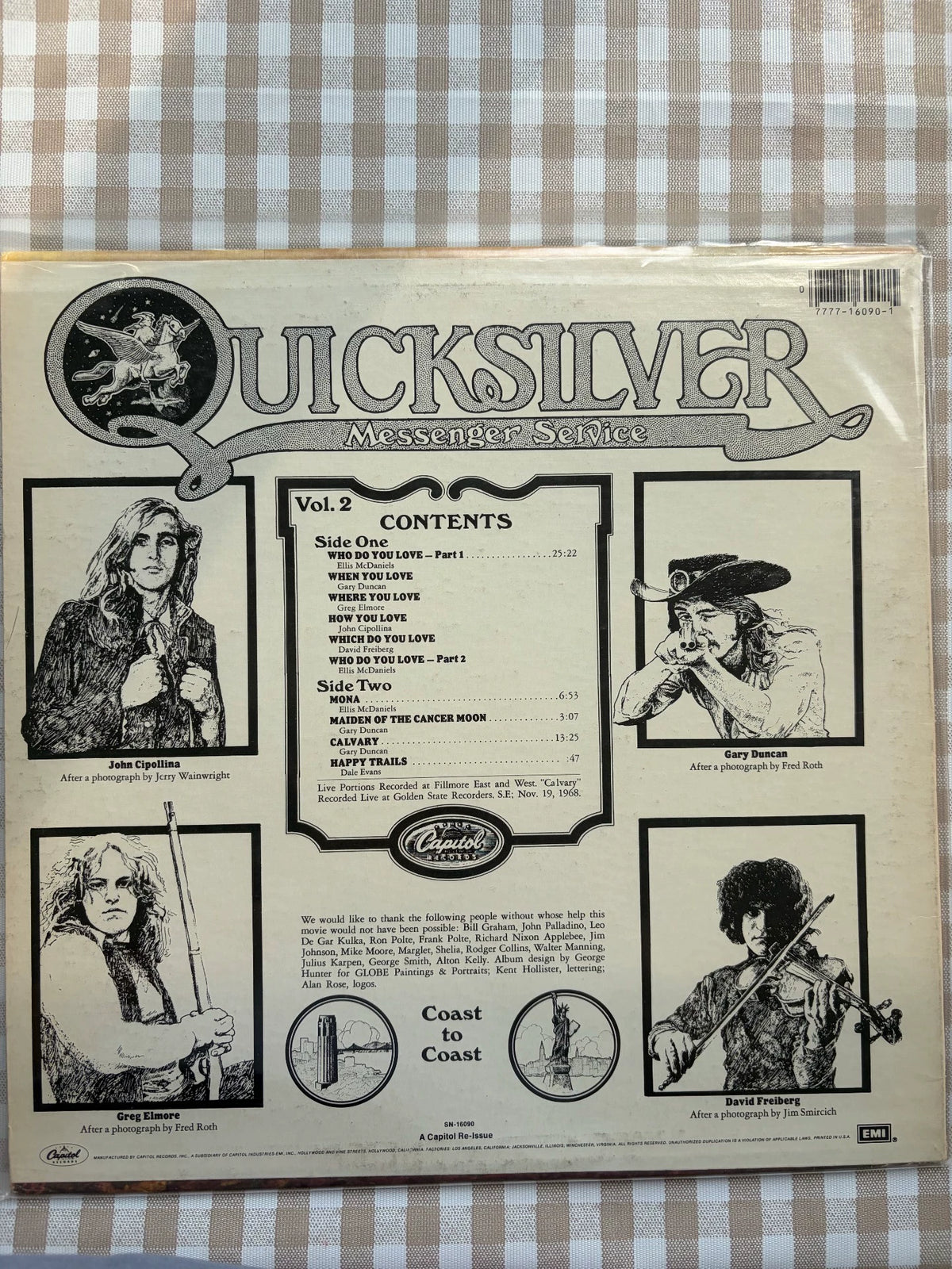 Quicksilver Messenger Service – Happy Trails (LP) – photo 2