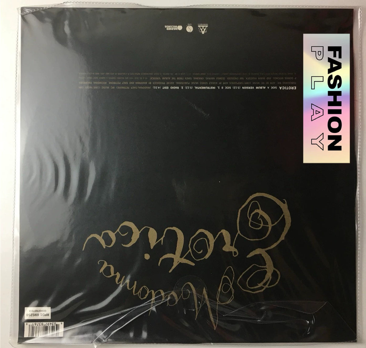 Madonna – Erotica — 30th Anniversary Picture Disc; actual item detail