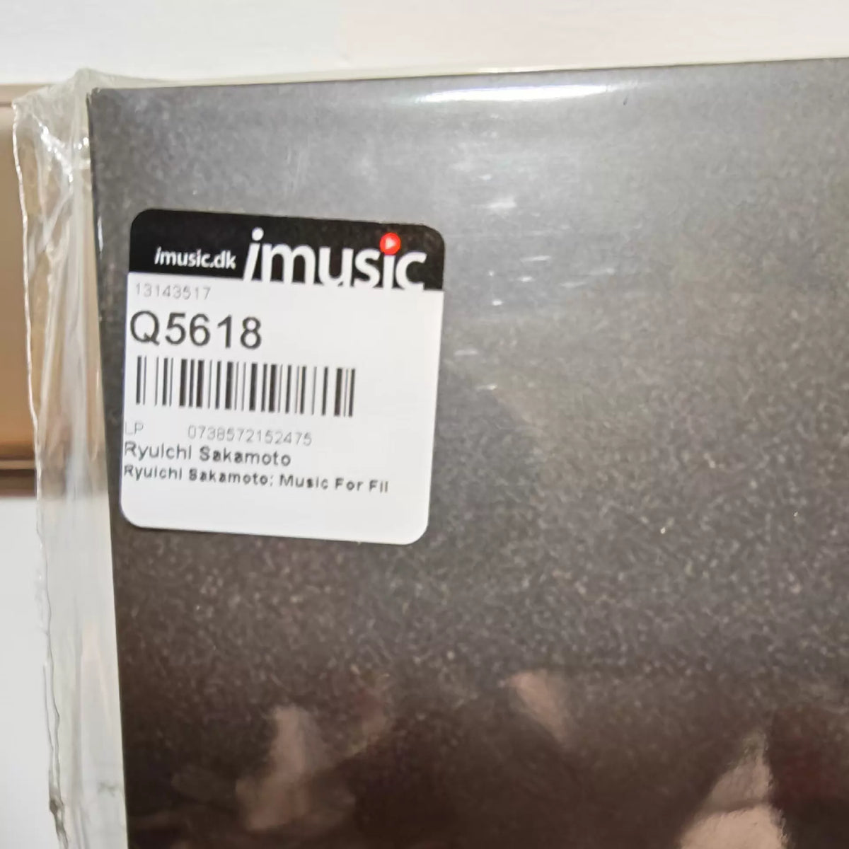 Brussels Philharmonic – Ryuichi Sakamoto: Music for Film – 2LP – actual item photograph 2