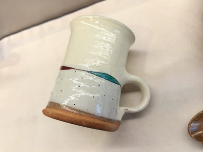 Japanese Studio Pottery Mug – Hand-Thrown Wabi-Sabi Stoneware — original seller image 5