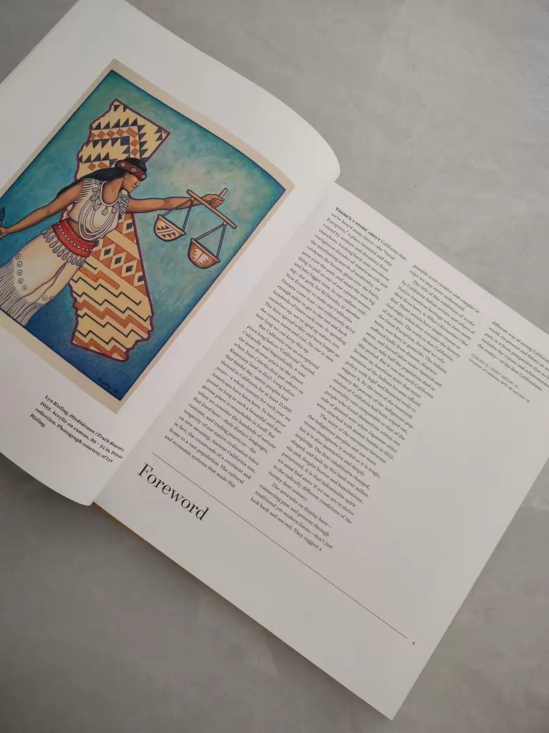 When I Remember I See Red – California Native American Art Book — detail 2