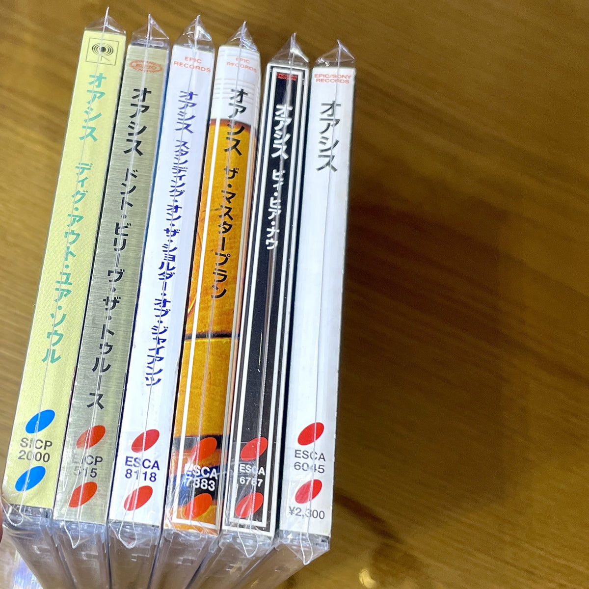 Oasis – Japanese CD Collection – Six-Album Bundle with OBIs