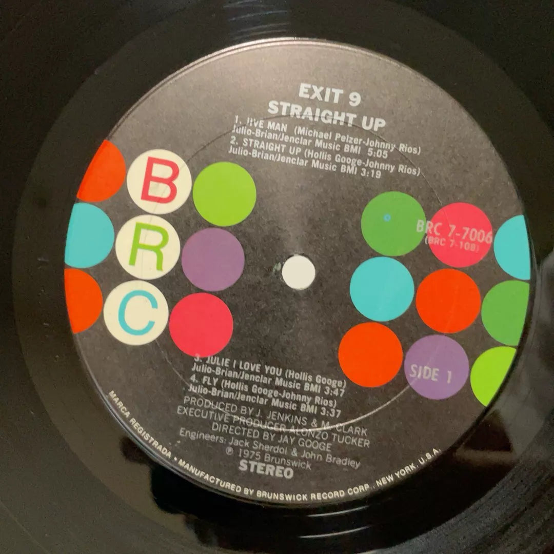 Exit 9 – Straight Up LP US Original Pressing