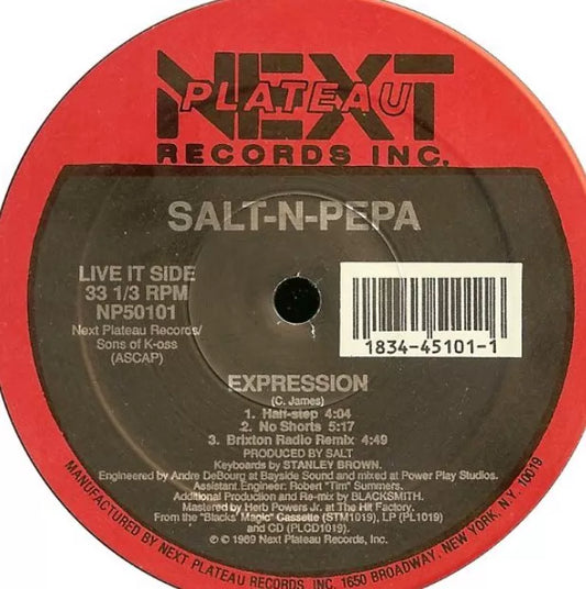 Salt-N-Pepa – Expression, US 12-inch Single – source photo 1