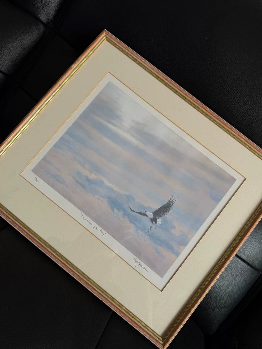 Peter Johnson – Last Catch of the Day – Signed Framed Print 7/850