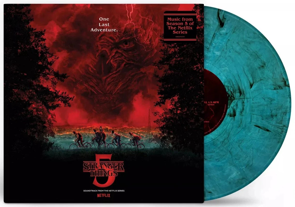 Various – Stranger Things 5 Soundtrack – Smoky Ocean-Blue Vinyl (LP)