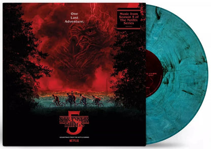 Various – Stranger Things 5 Soundtrack – Smoky Ocean-Blue Vinyl (LP)