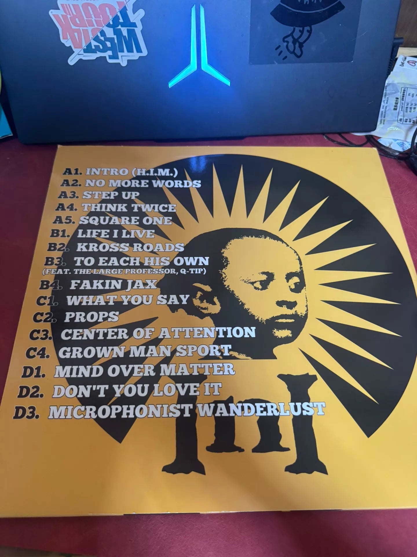 INI / Pete Rock – Center of Attention Transparent Yellow Vinyl