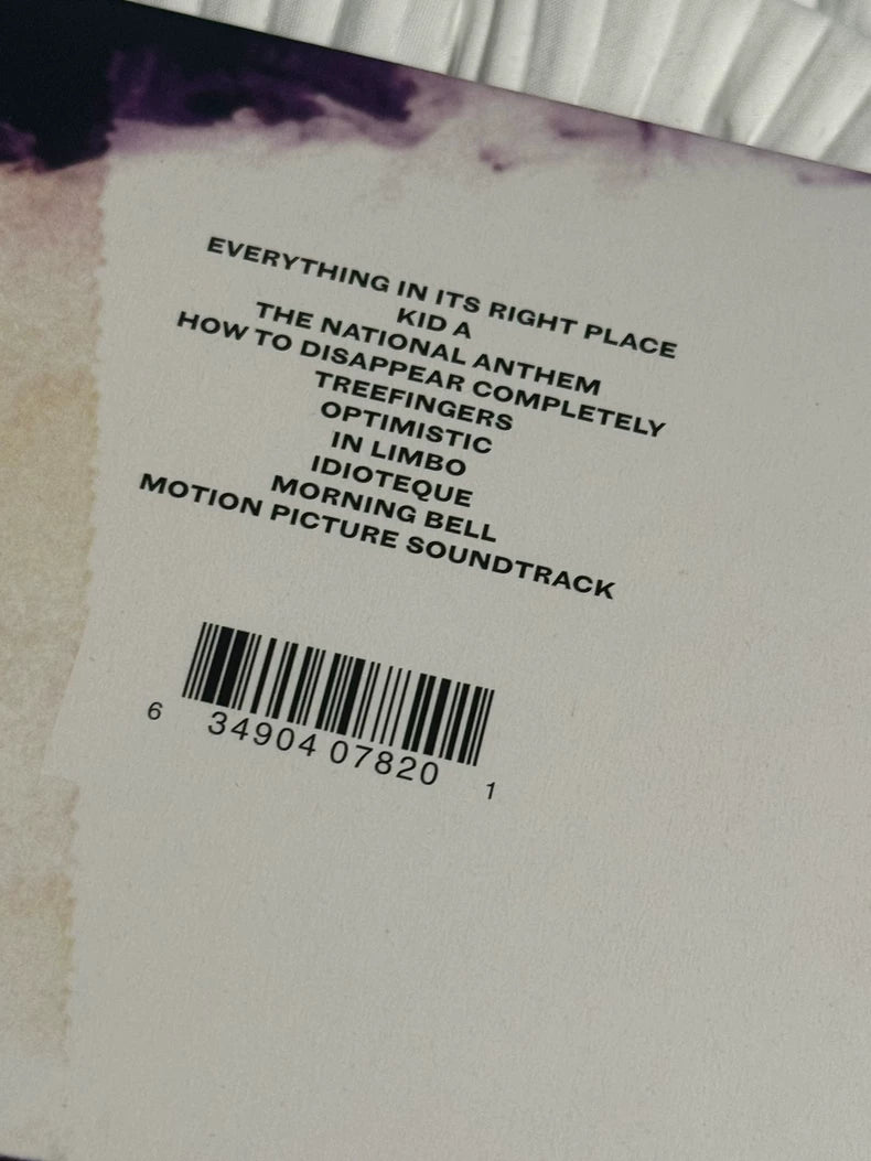 Radiohead – Kid A – European Gatefold Vinyl, XLLP 782B (2LP) — photo 5