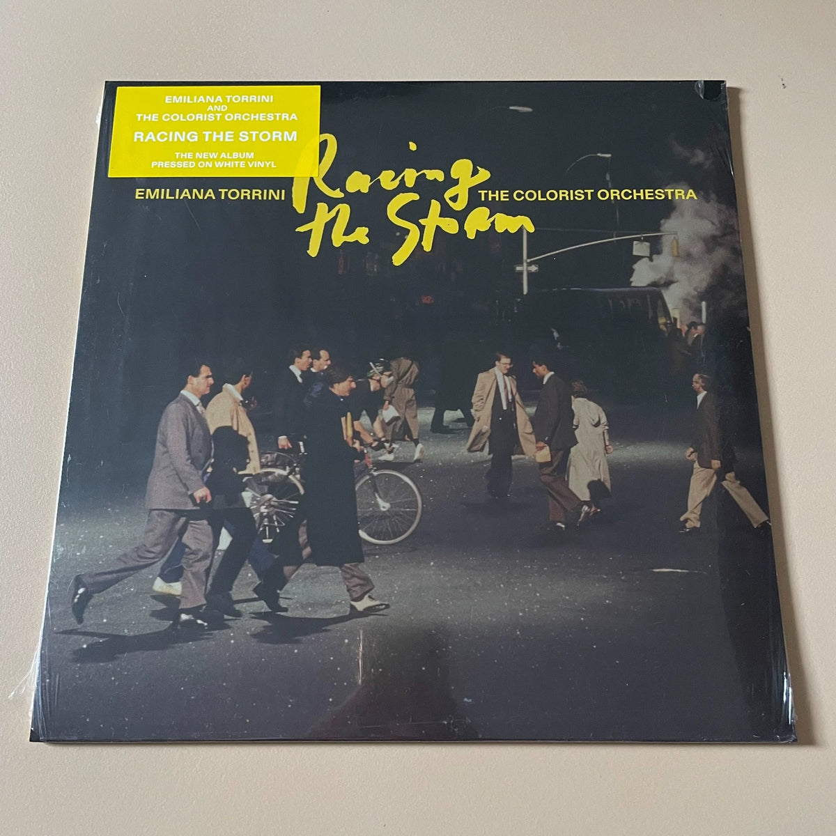Emilíana Torrini & The Colorist Orchestra – Racing The Storm – White Vinyl LP, Sealed