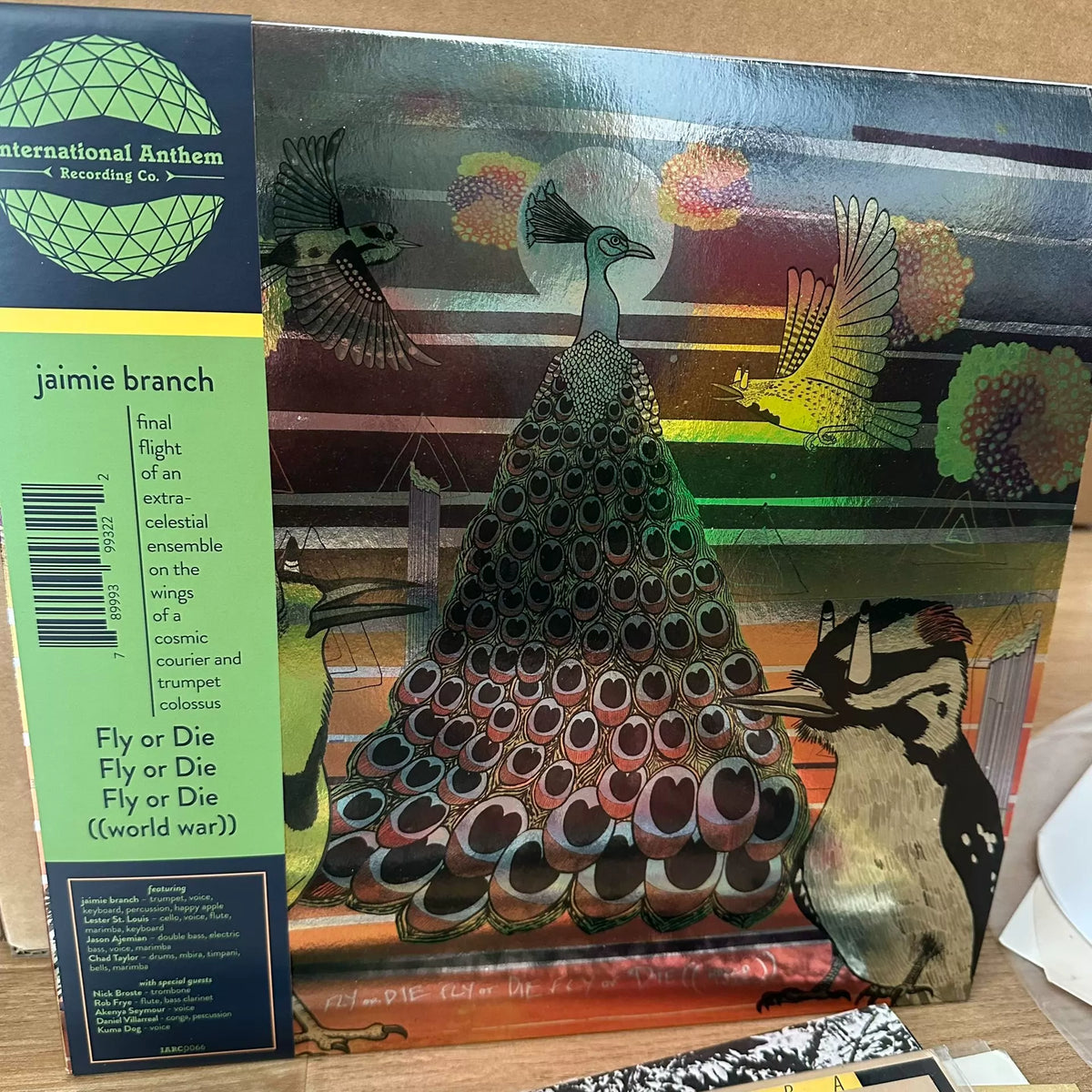jaimie branch – Fly or Die Fly or Die Fly or Die ((world war)) (LP) – photograph 1