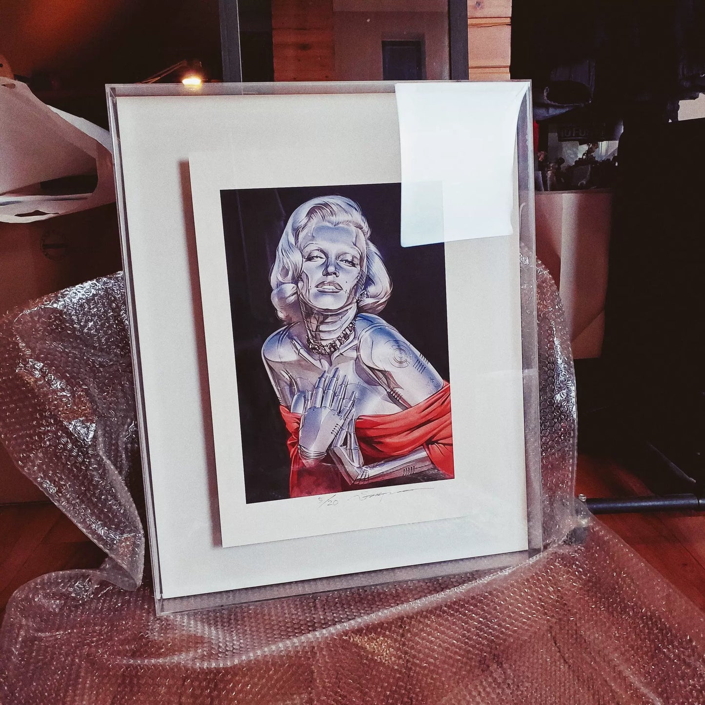 Hajime Sorayama – Marilyn Monroe Signed Limited Print 5/20
