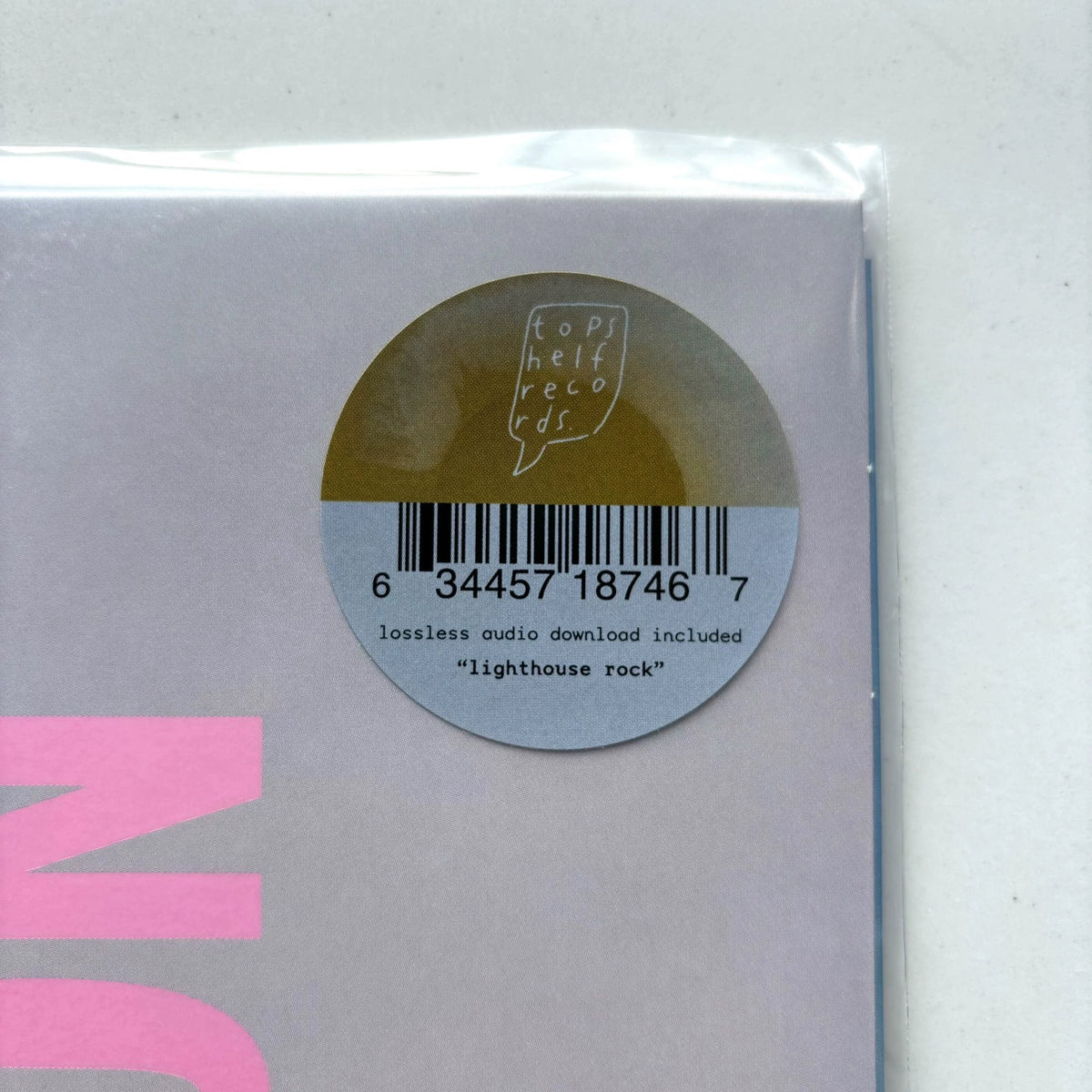 Toe – Now I See the Light – Lighthouse Rock Coloured Vinyl LP – actual item photograph 3
