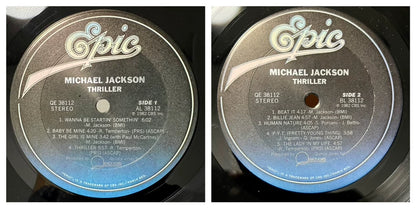 Michael Jackson – Thriller – 1982 US Vinyl with World Club Insert