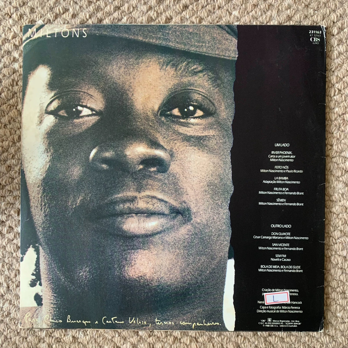 Milton Nascimento – Miltons, Brazil (LP) – photo 2