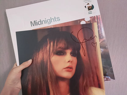 Taylor Swift – Midnights Four Signed Vinyl & Clock Collector Set