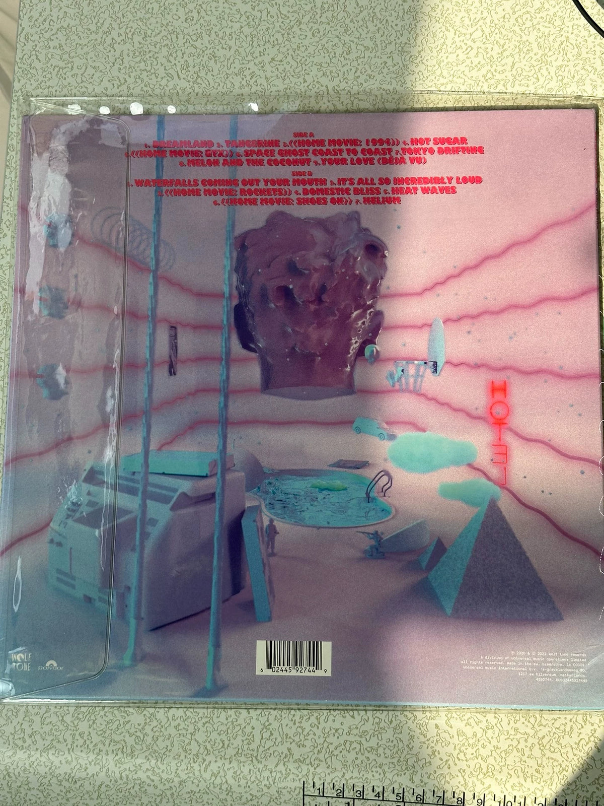 Glass Animals – Dreamland; actual item detail