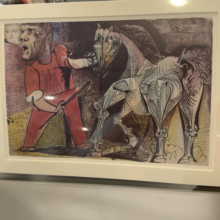 Pablo Picasso – Le Cheval de Cirque, Museum Reproduction Print