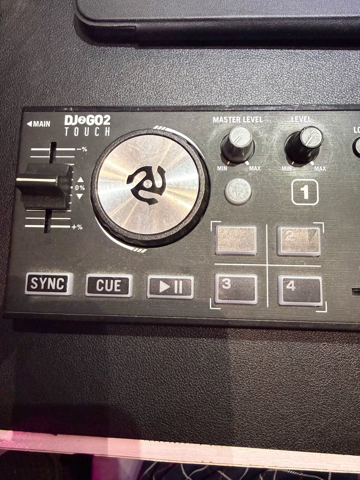 Numark DJ2GO2 Touch – Compact USB DJ Controller – actual item photograph 7