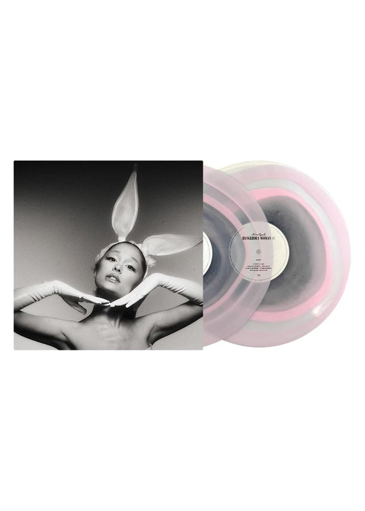 Ariana Grande Dangerous Woman 10th anniversary double pink transparent vinyl