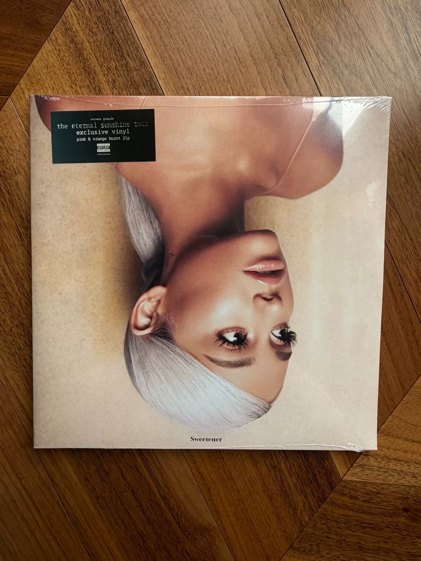 Ariana Grande – Sweetener Eternal Sunshine Tour Limited Pink and Orange Vinyl 2LP