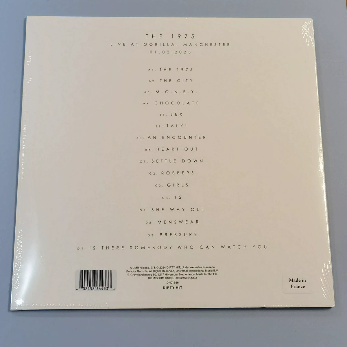 The 1975 – Live at Gorilla – RSD 2024 White Vinyl (2LP)