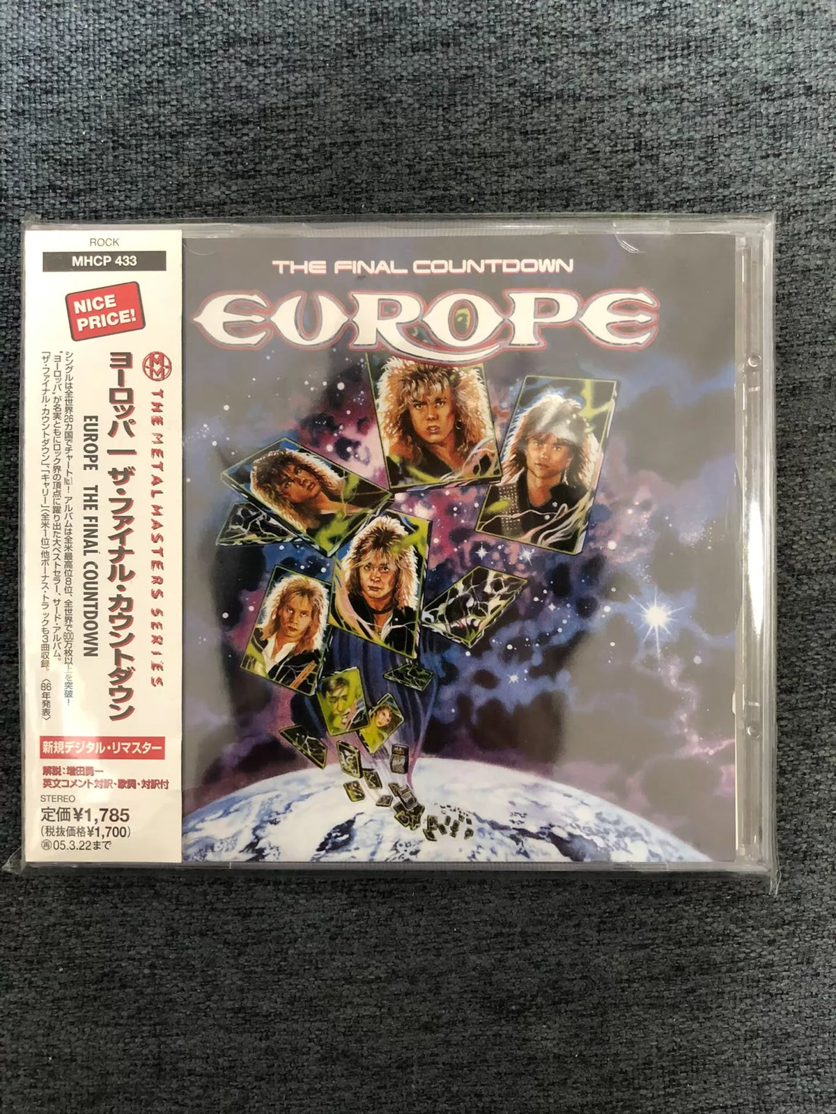 Europe – The Final Countdown – Japanese CD with Obi