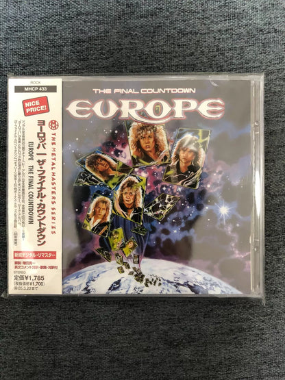 Europe – The Final Countdown – Japanese CD with Obi