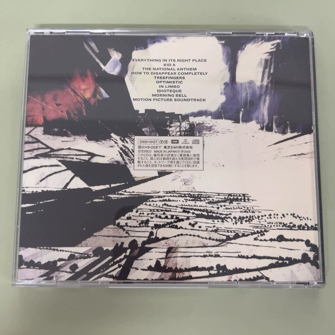 Radiohead – Kid A, Japanese CD with OBI – actual item photograph 3