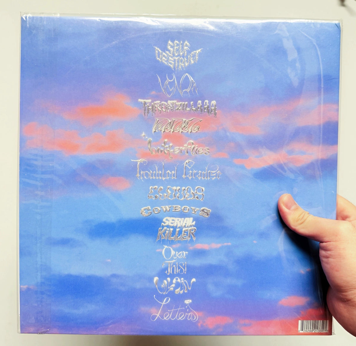 Slayyyter – Troubled Paradise – Seller-Listed Signed Clear Vinyl – image 2