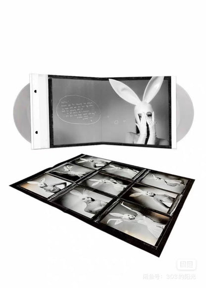 Ariana Grande – Dangerous Woman – 10th Anniversary White/Clear Color Vinyl LP – actual product photo 6